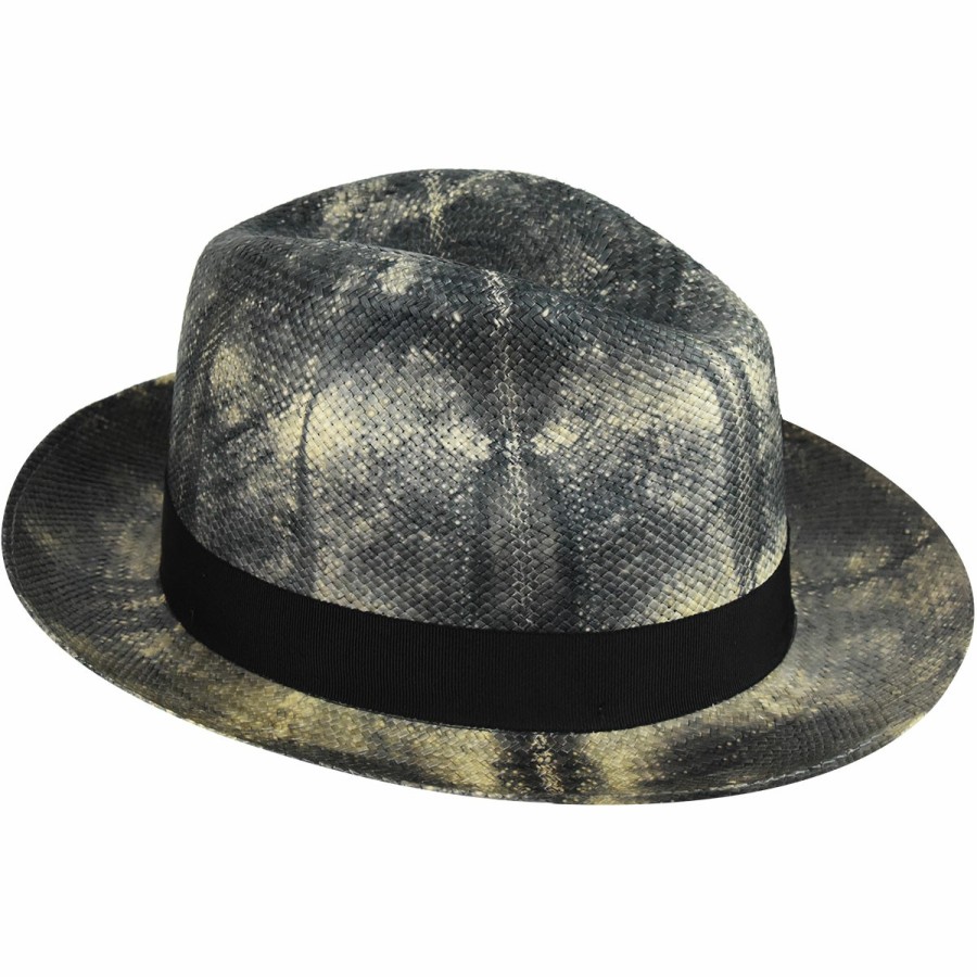 Men'S Bailey 1922 Fedoras | Derwent Fedora Black/White