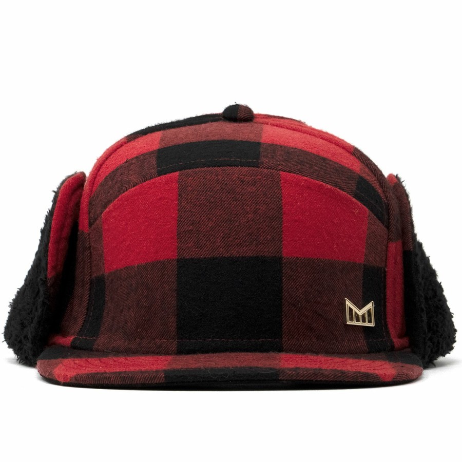 Men'S Melin Baseball Caps | Lumberjack Cap Red/Black