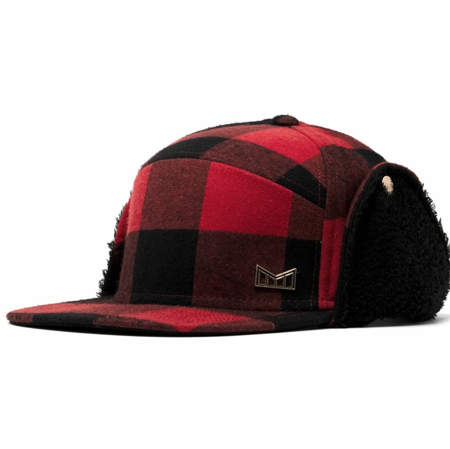 Men'S Melin Baseball Caps | Lumberjack Cap Red/Black