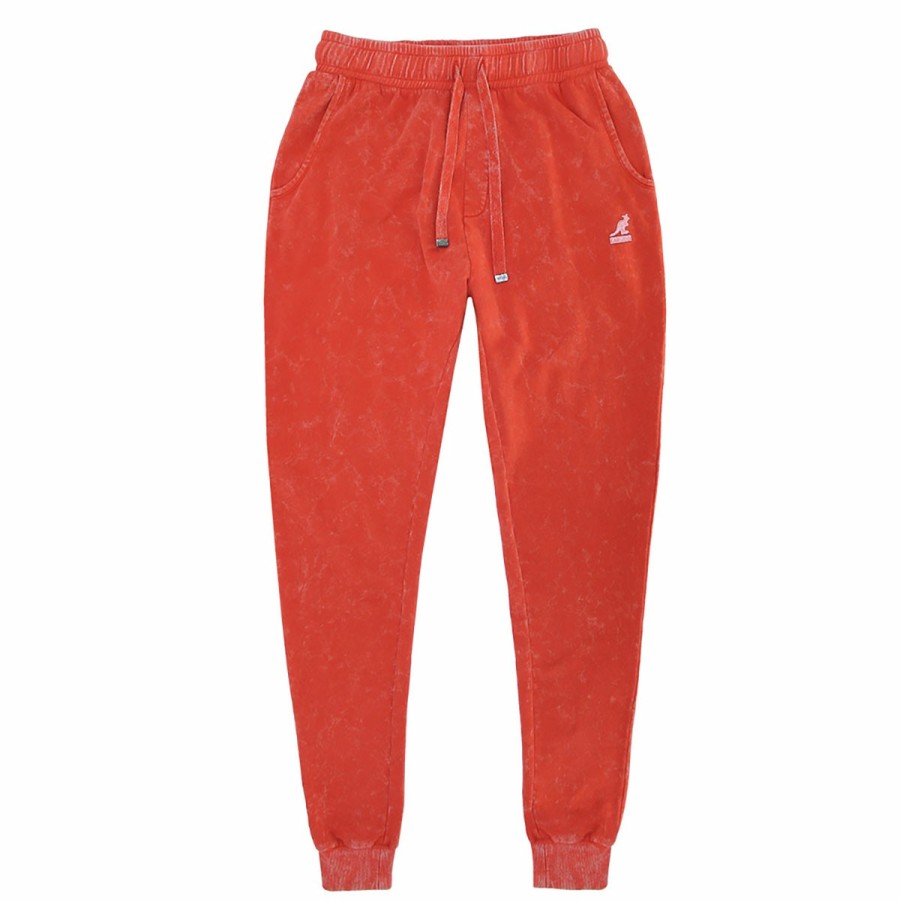 Clothing & Accessories Kangol | Men'S Acid Wash Joggers