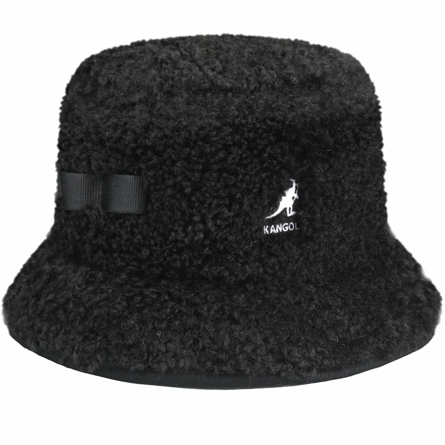 Women'S Kangol Bucket Hats | Faux Shearling Utility Bucket