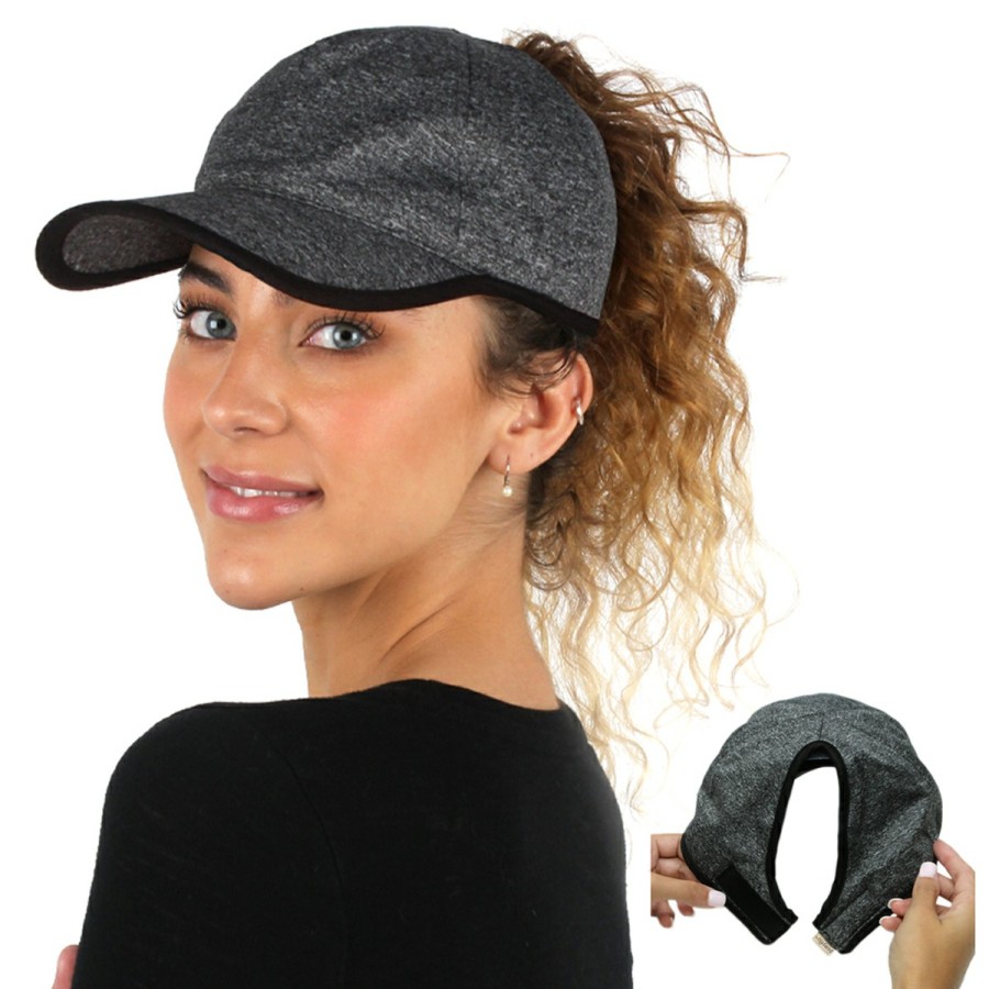 Women'S David & Young Baseball Caps | Jenny Heathered Ponyflo® Baseball