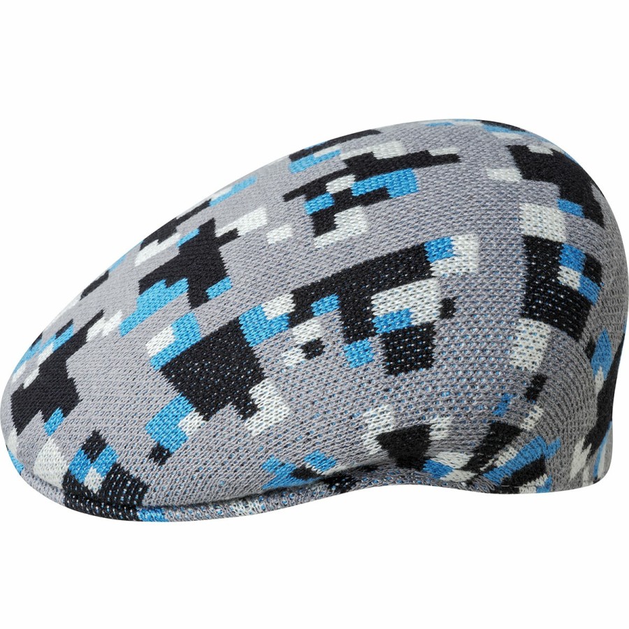 Men'S Kangol Ivy & Flat Caps | Pixelated Plaid 504