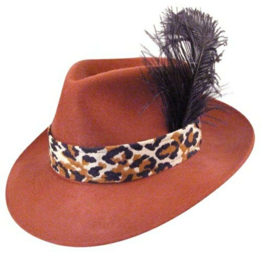 Men'S Bollman Hat Company Fedoras | 1970S Bollman Heritage Collection Boogie Burnt Orange