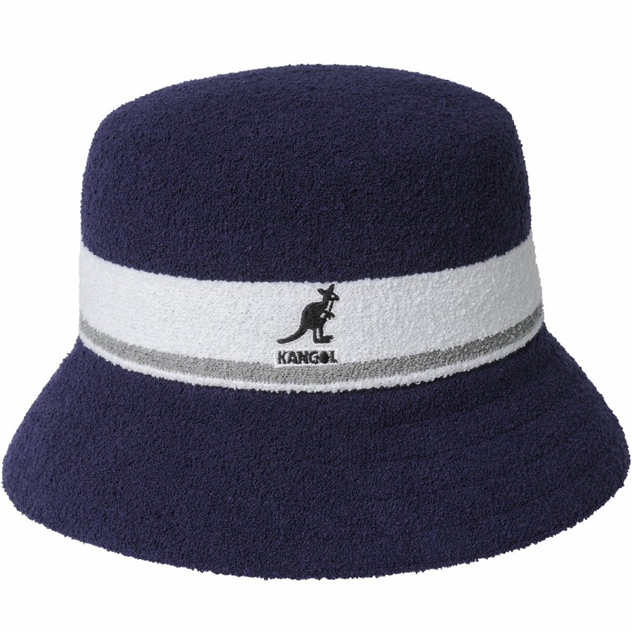 Men'S Kangol Bucket Hats | Bermuda Stripe Bucket