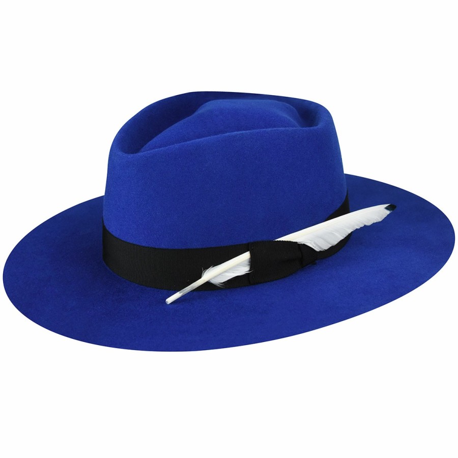 Women'S Trimmed & Crowned Fedoras | 512 Fedora