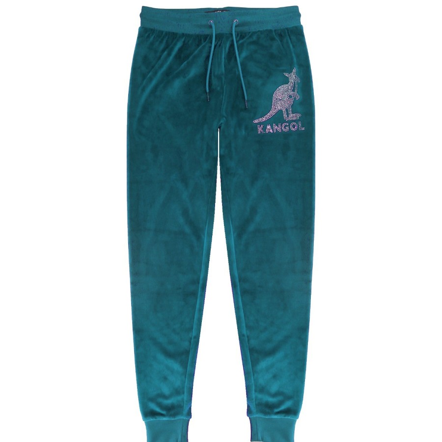 Clothing & Accessories Kangol | Women'S Velour Crystal Joggers