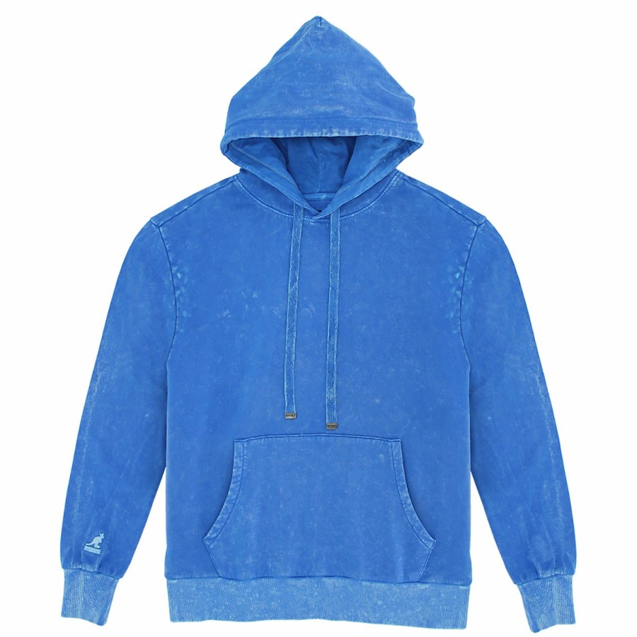 Clothing & Accessories Kangol | Men'S Acid Wash Hoodie