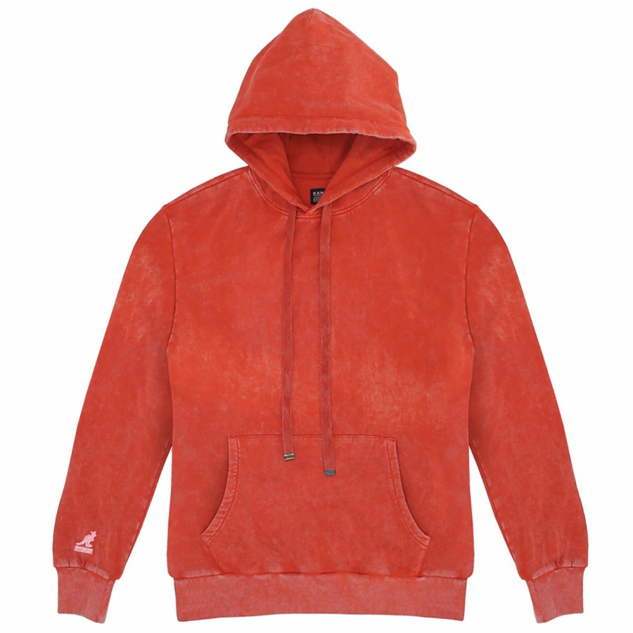 Clothing & Accessories Kangol | Men'S Acid Wash Hoodie