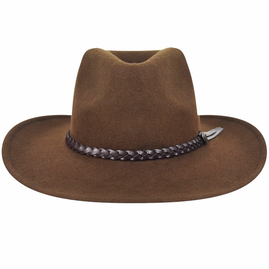 Men'S Eddy Bros. Outback Hats | Cougar Outback Serpent