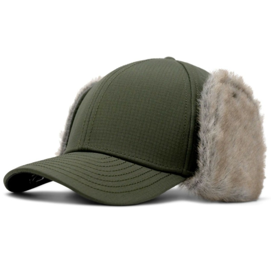 Men'S Melin Baseball Caps | Thermal A-Game Lumberjack Cap Olive Ripstop