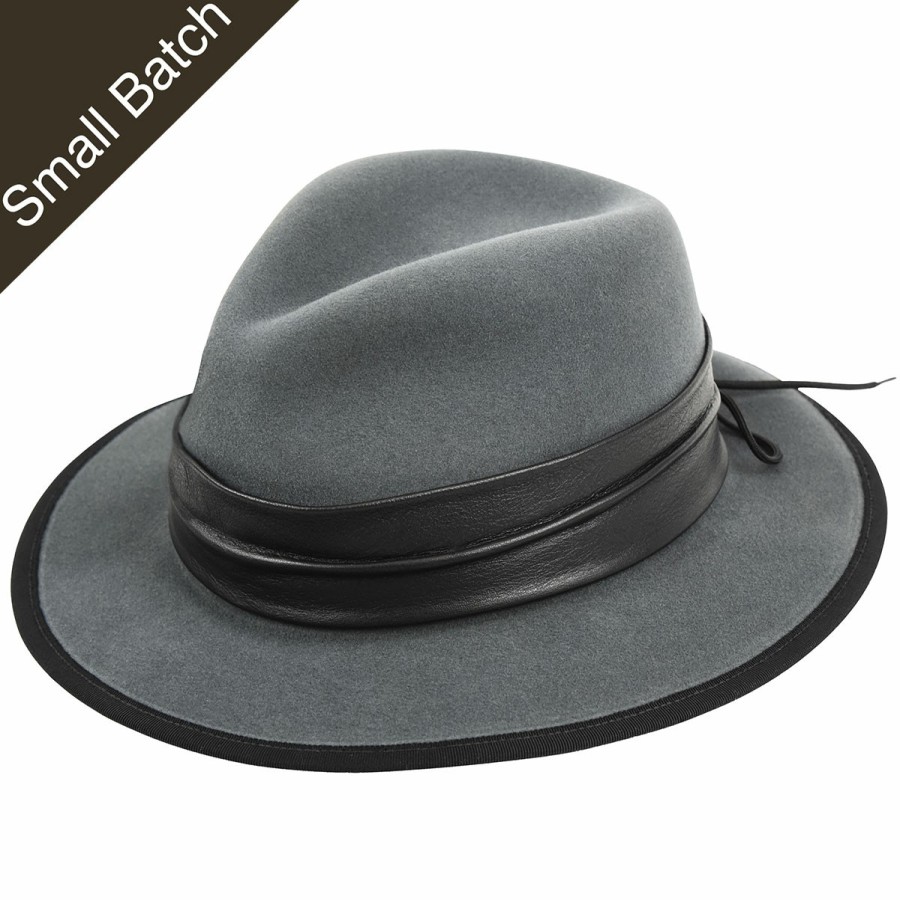 Women'S Bollman Hat Company Fedoras | Fry Fedora Graphite