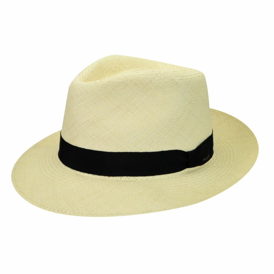 Women'S Bailey 1922 Fedoras | Salter Panama Fedora Natural