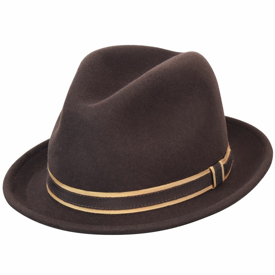 Men'S Country Gentleman Fedoras | Clooney Fedora