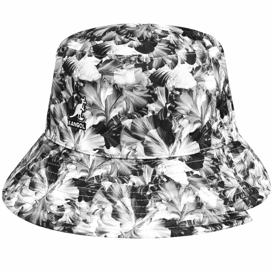 Men'S Kangol Bucket Hats | Floral Reversible Bucket