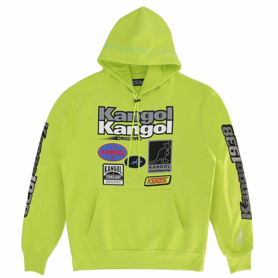 Clothing & Accessories Kangol | Kangol Racer Embroidered Hoodie