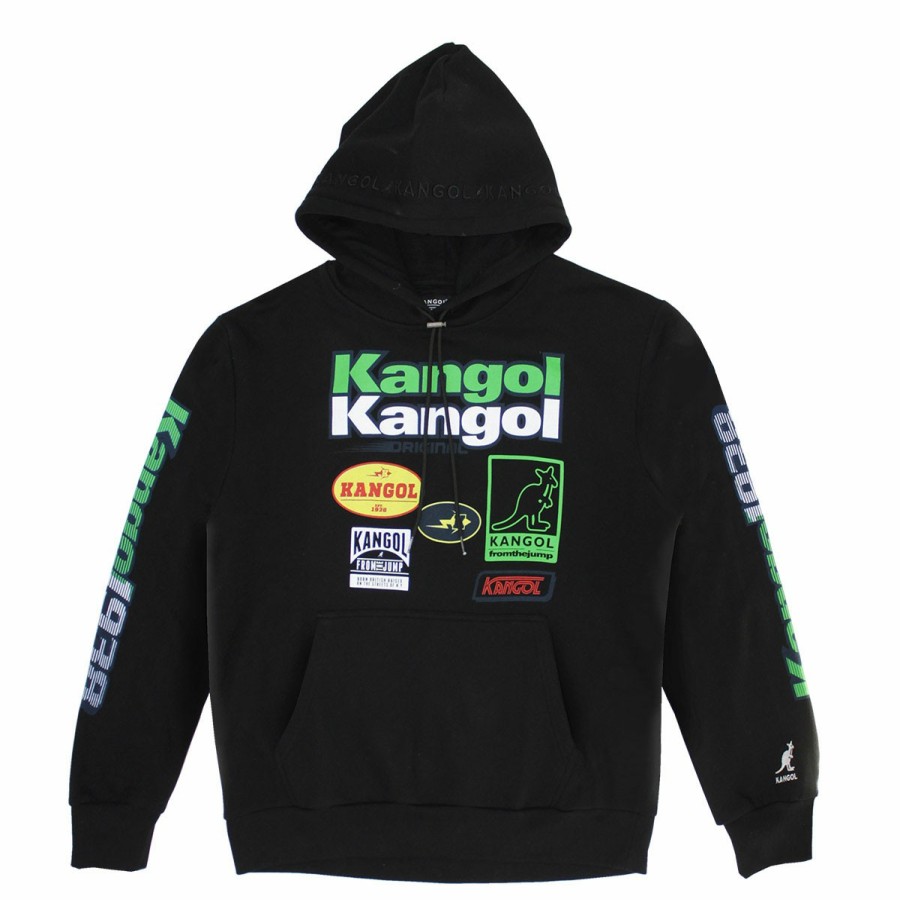 Clothing & Accessories Kangol | Kangol Racer Embroidered Hoodie