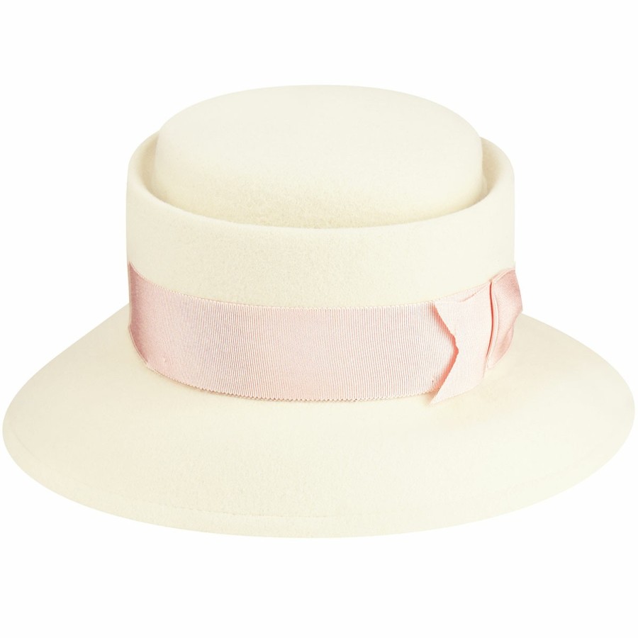 Women'S Bollman Hat Company Floppy/Wide Brim Hats | 1950S Bollman Heritage Collection Grace Cream