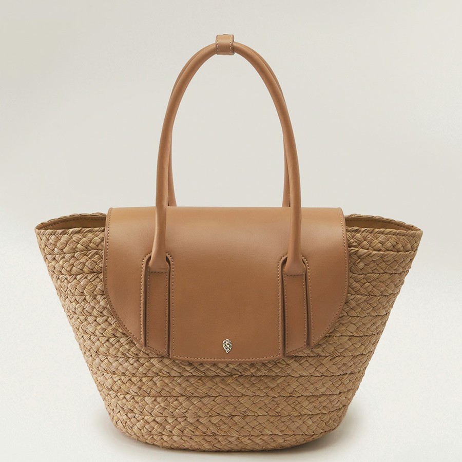 Clothing & Accessories Helen Kaminski | Marnii Medium Tote Nougat/Caramel