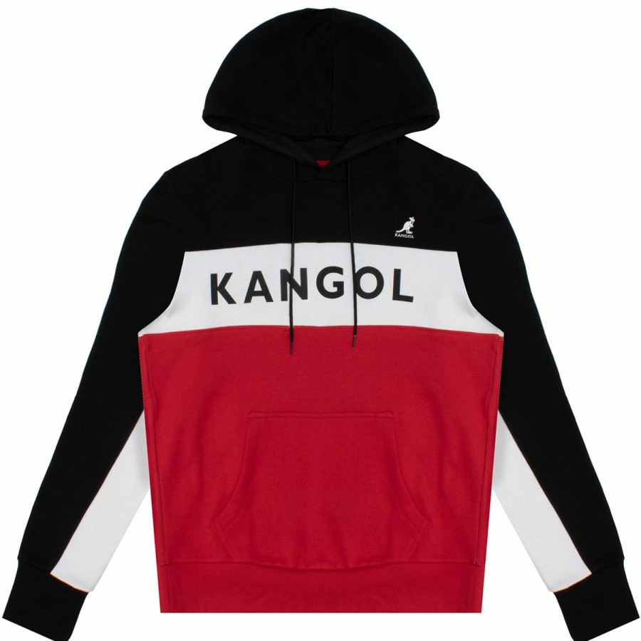 Clothing & Accessories Kangol | Rbw Colorblock Hoodie Black Combo