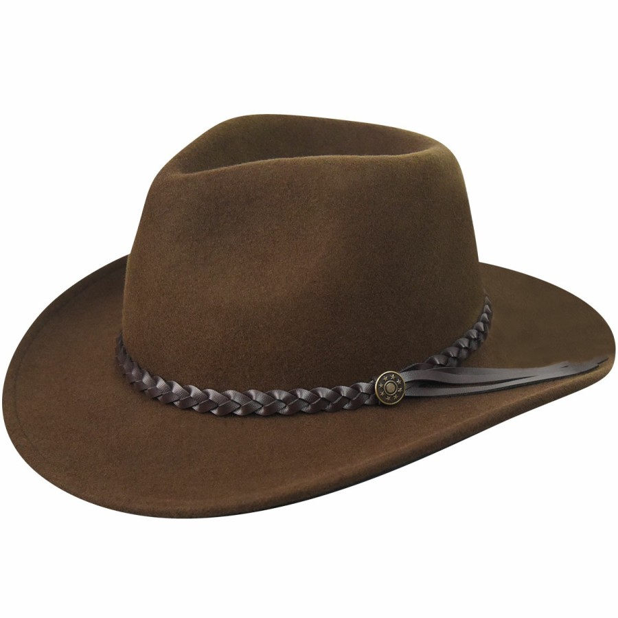 Women'S Eddy Bros. Outback Hats | Cougar Outback Serpent