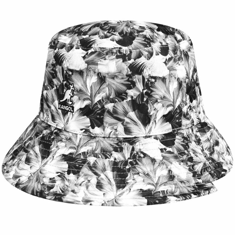 Women'S Kangol Bucket Hats | Floral Reversible Bucket