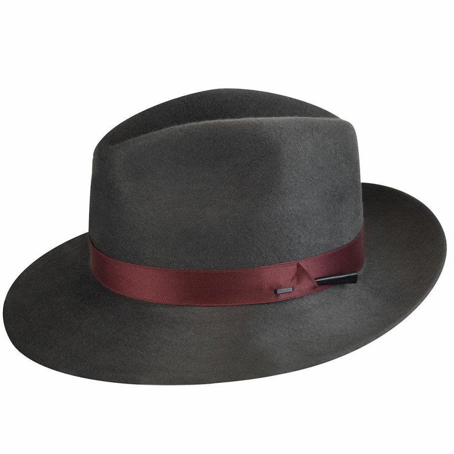 Men'S Bailey 1922 Fedoras | Busken Polished Fedora