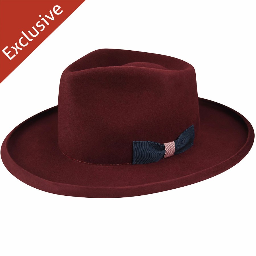 Women'S Trimmed & Crowned Fedoras | 212 Fedora