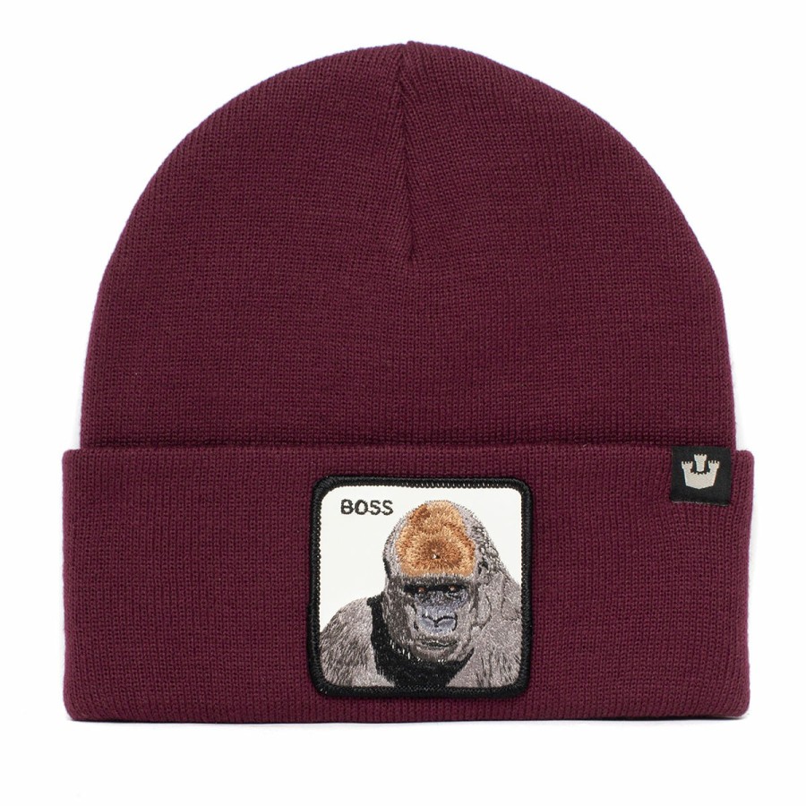 Women'S Goorin Bros. Beanies & Pull-Ons | Apes Knit Beanie Burgundy