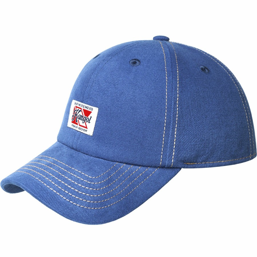 Men'S Kangol Baseball Caps | Heavy Washed Adj Baseball