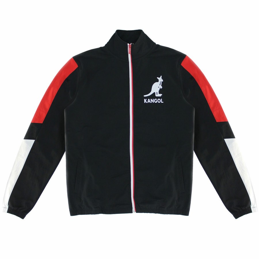 Clothing & Accessories Kangol | Men'S Colorblock Track Jacket