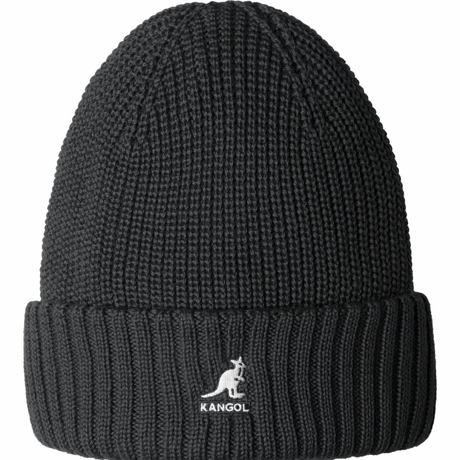 Men'S Kangol Beanies & Pull-Ons | Merino Wool Rib Beanie