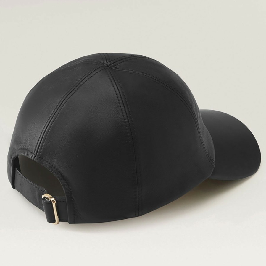 Women'S Helen Kaminski Baseball Caps | Ashley Baseball Cap Black