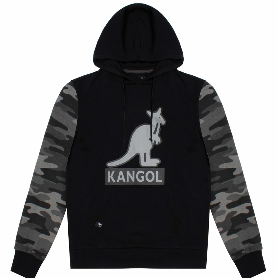 Clothing & Accessories Kangol | Contrast Camo Hoodie