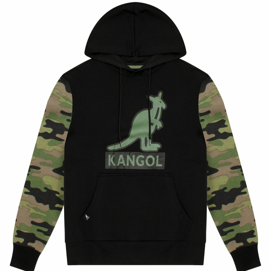 Clothing & Accessories Kangol | Contrast Camo Hoodie