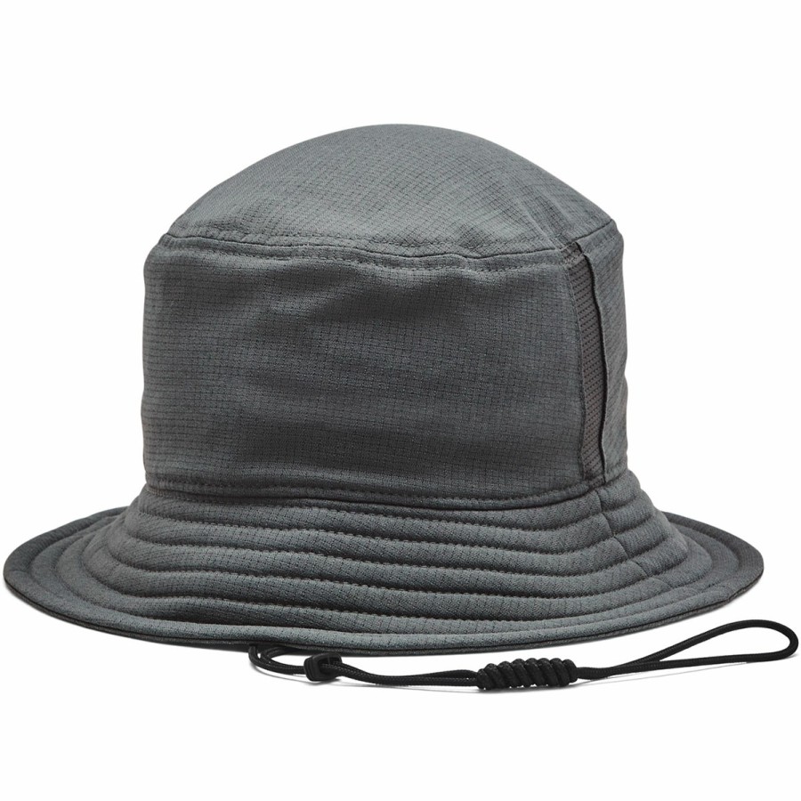 Men'S Under Armour Bucket Hats | Ua Armourvent™ Bucket Hat Pitch Gray/Black